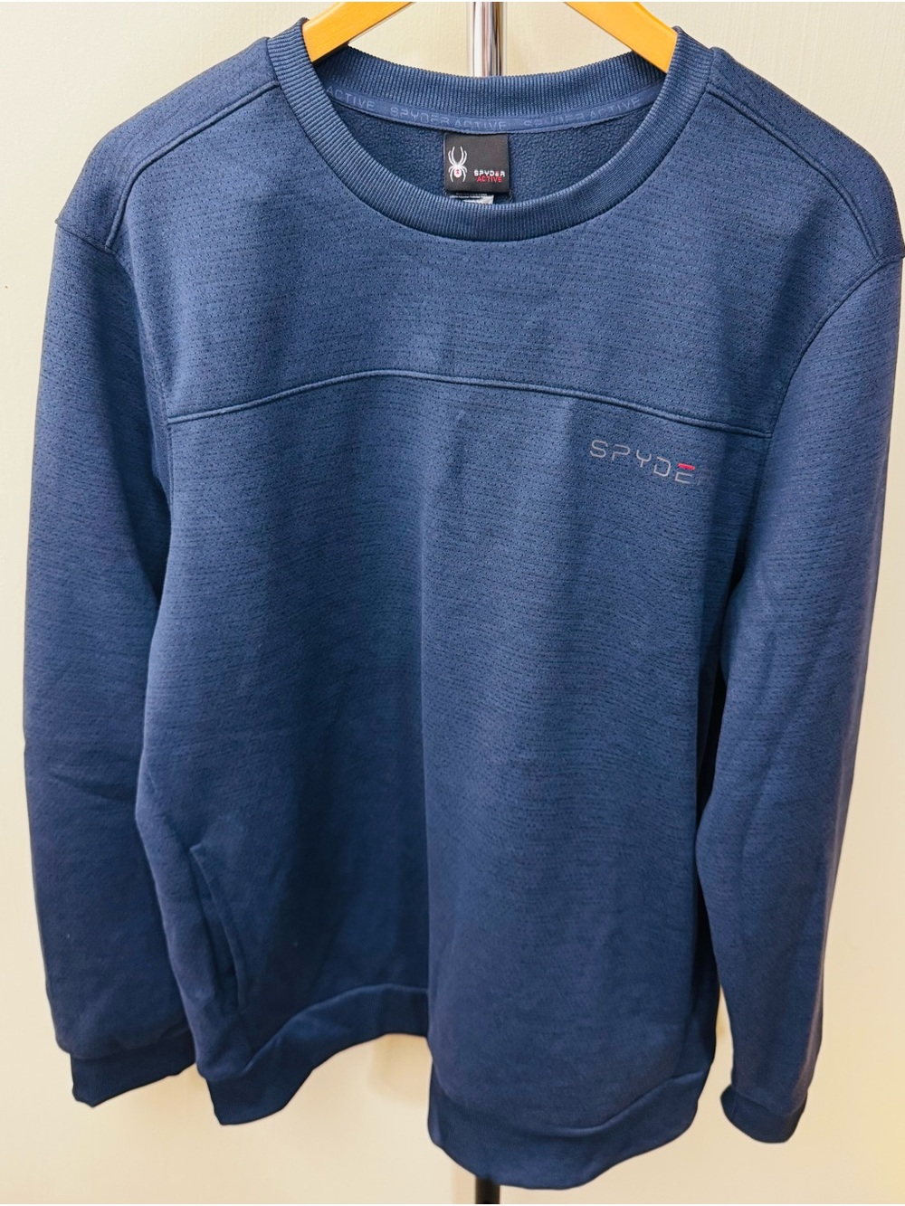 Spyder Men's Navy Crewneck